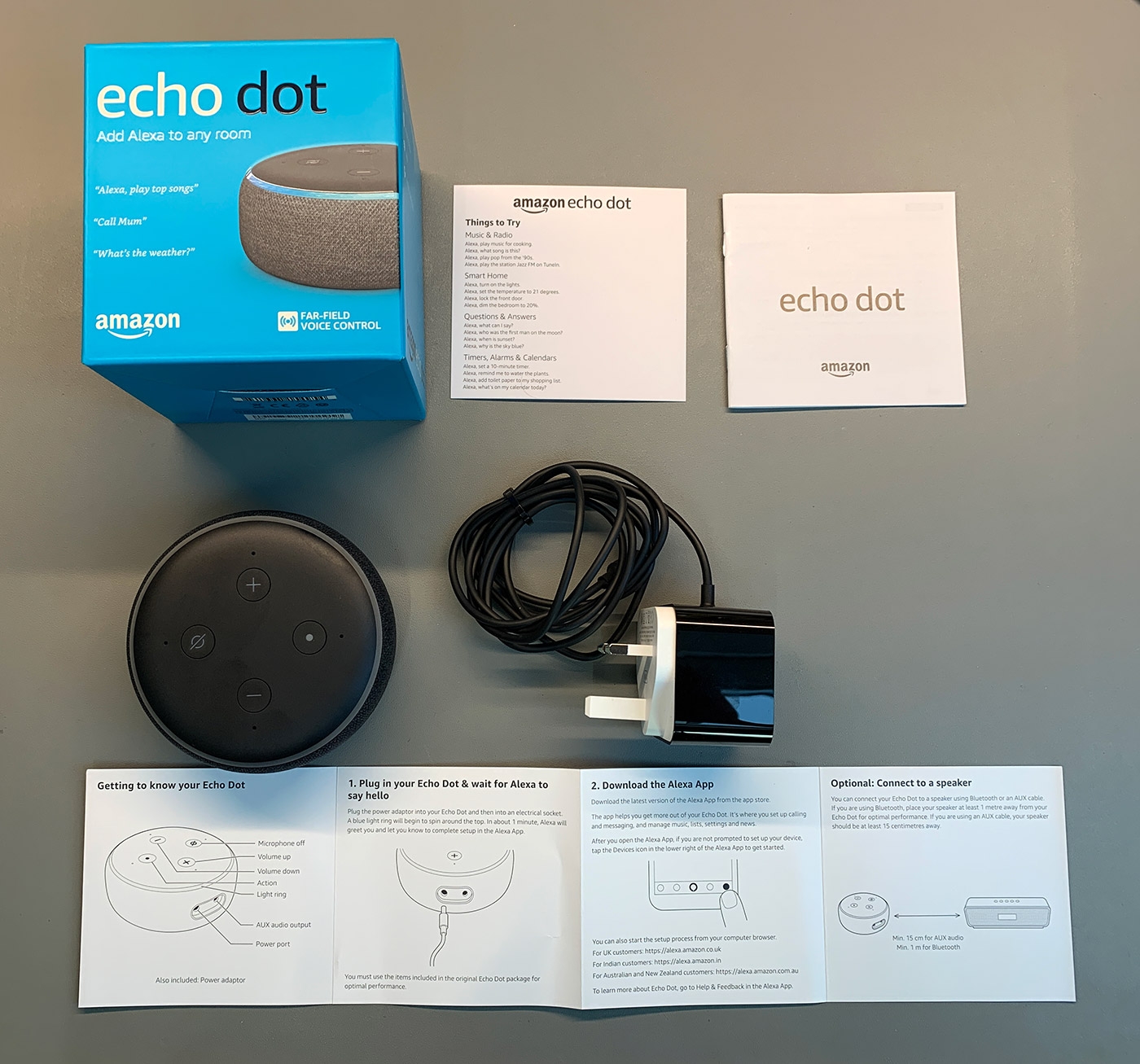 How To Install Alexa Echo Top Dot 3rd Generation