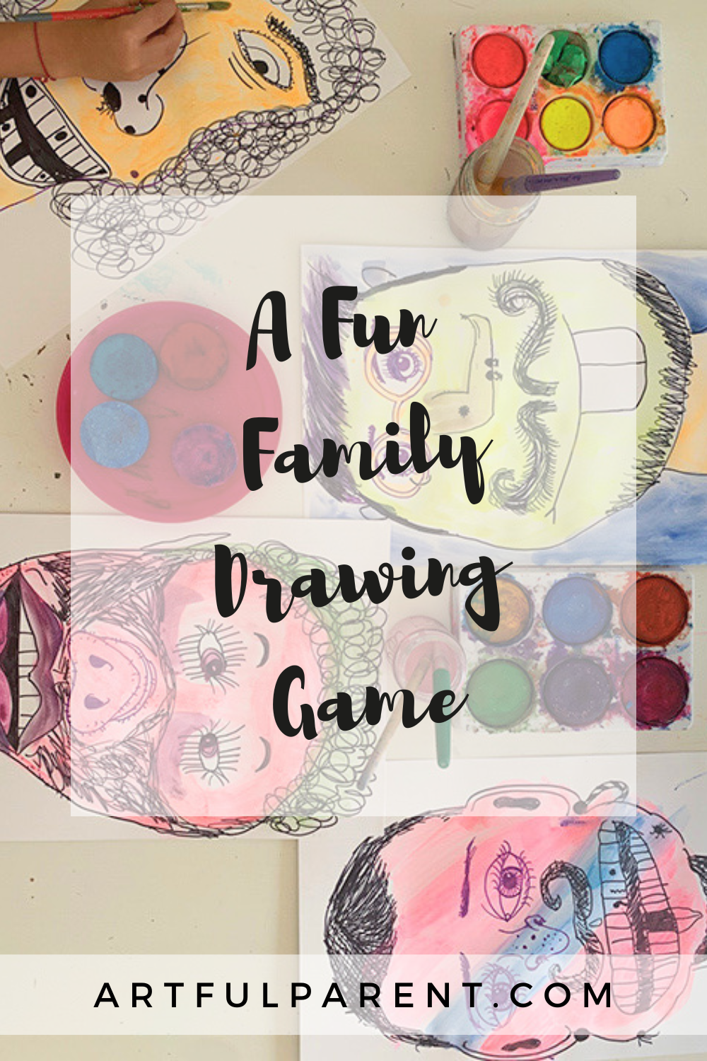 How To Play A Fun Family Drawing Game 