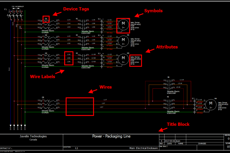How To Read And Understand An Electrical Schematic