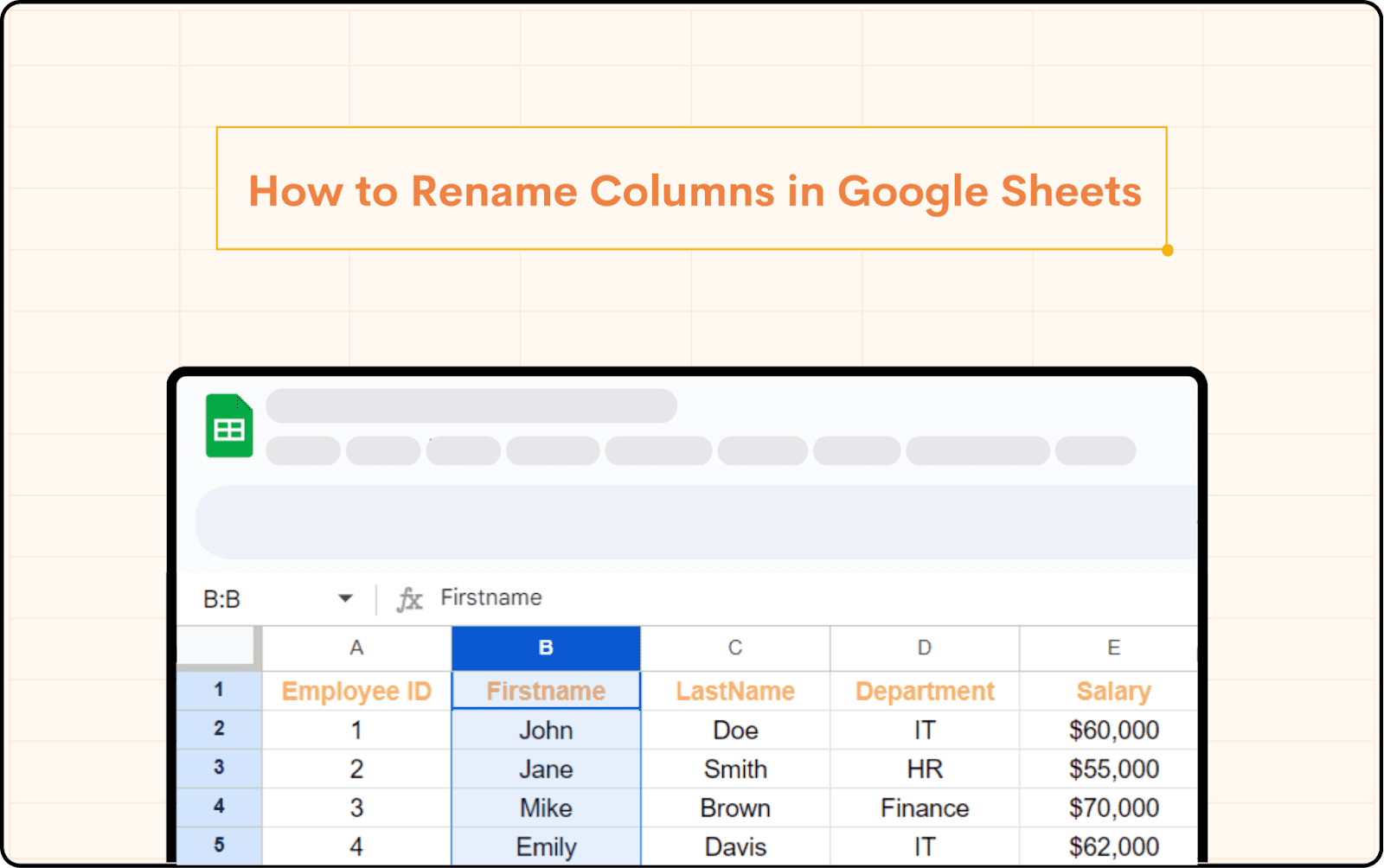 How To Rename Columns In Google Sheets Superjoin