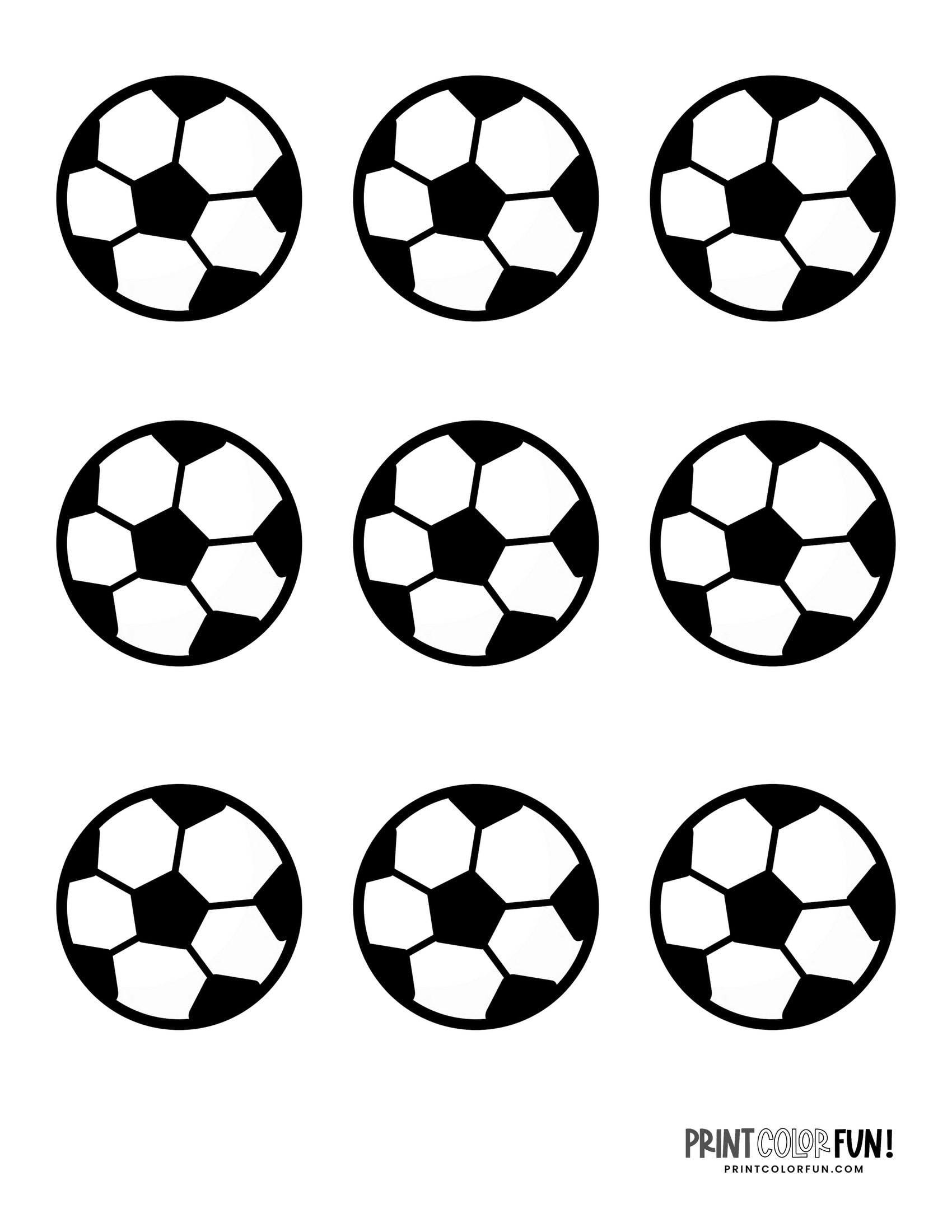 free printable soccer coloring pages