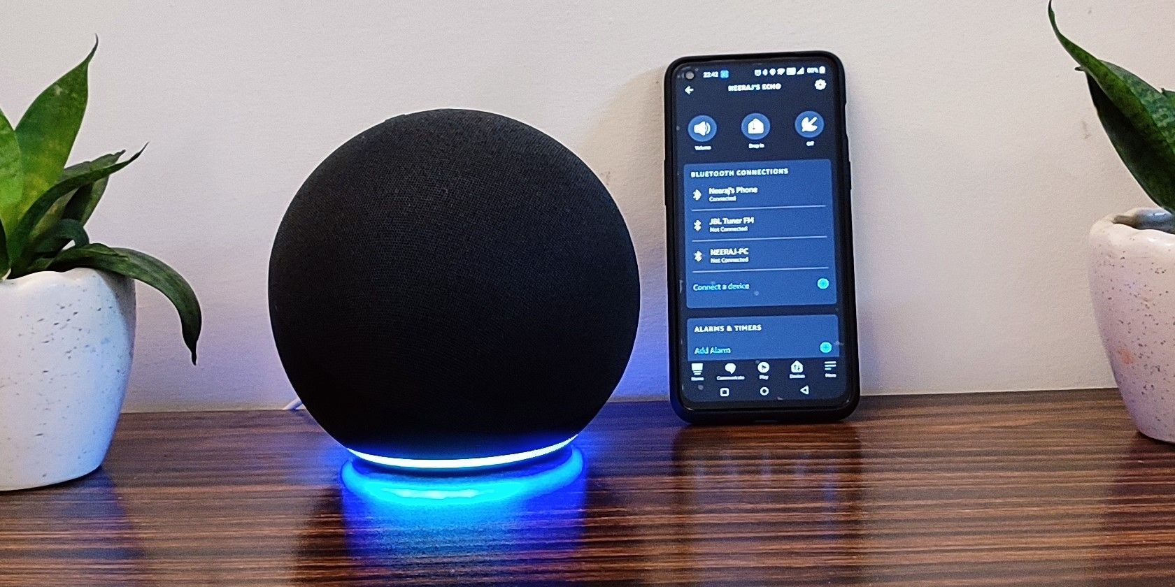 how to connect an echo dot