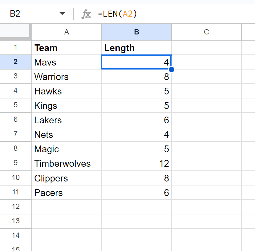How To Sort By Length In Google Sheets With Example 