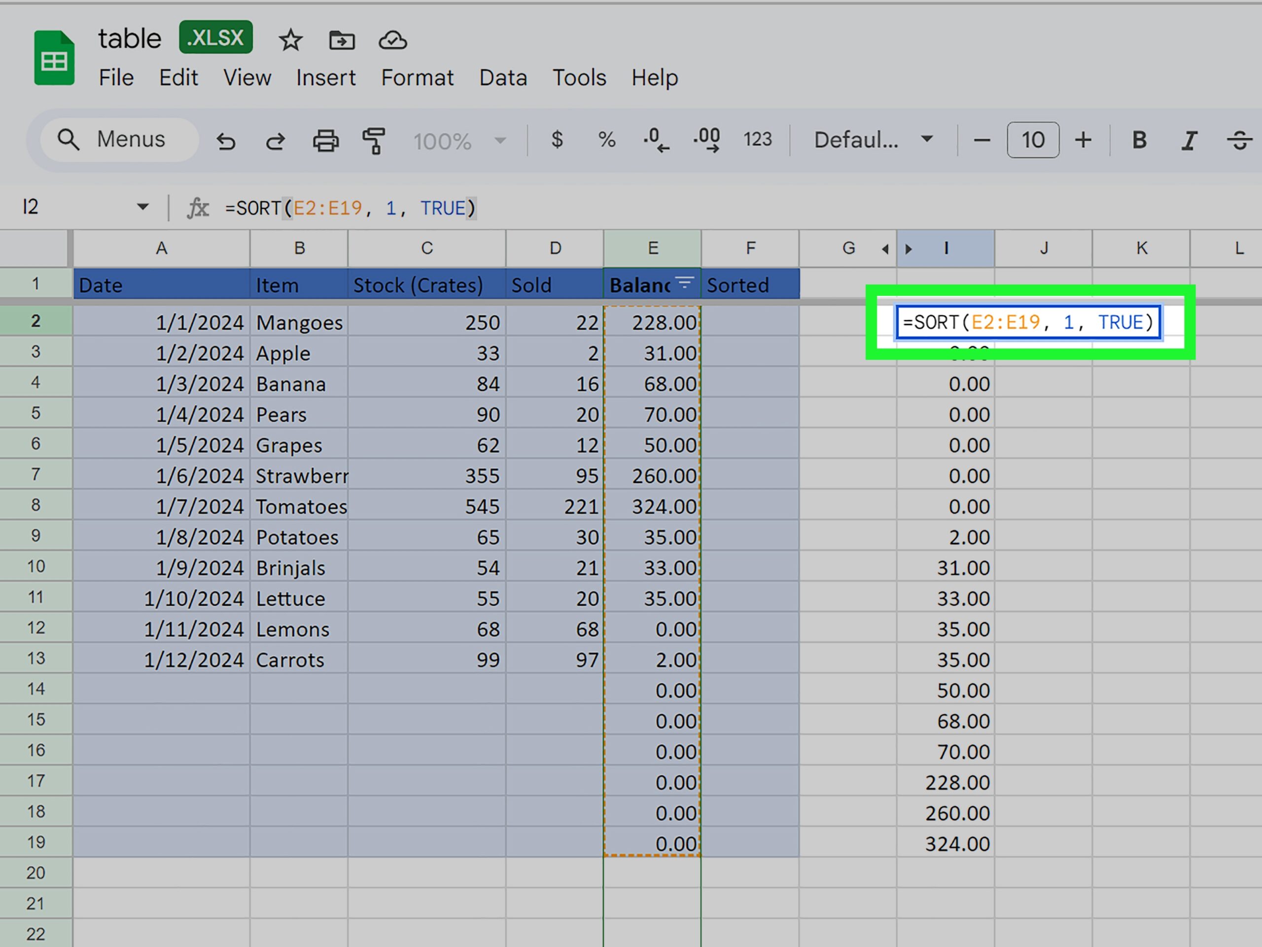 how to search a number in google sheet