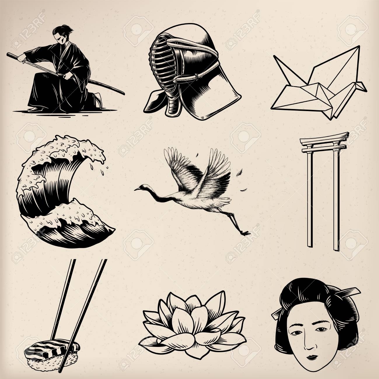 japanese drawings