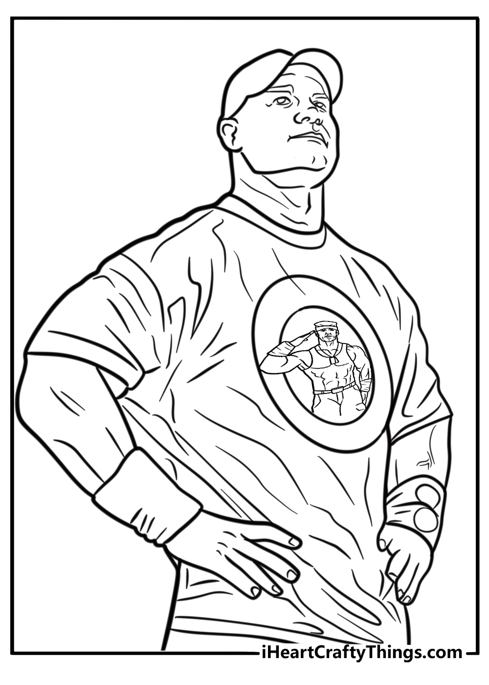 John Cena Coloring Pages 25 Free Printables For Kids