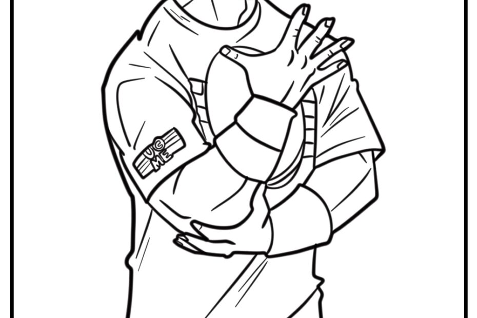 John Cena Coloring Pages 25 Free Printables For Kids