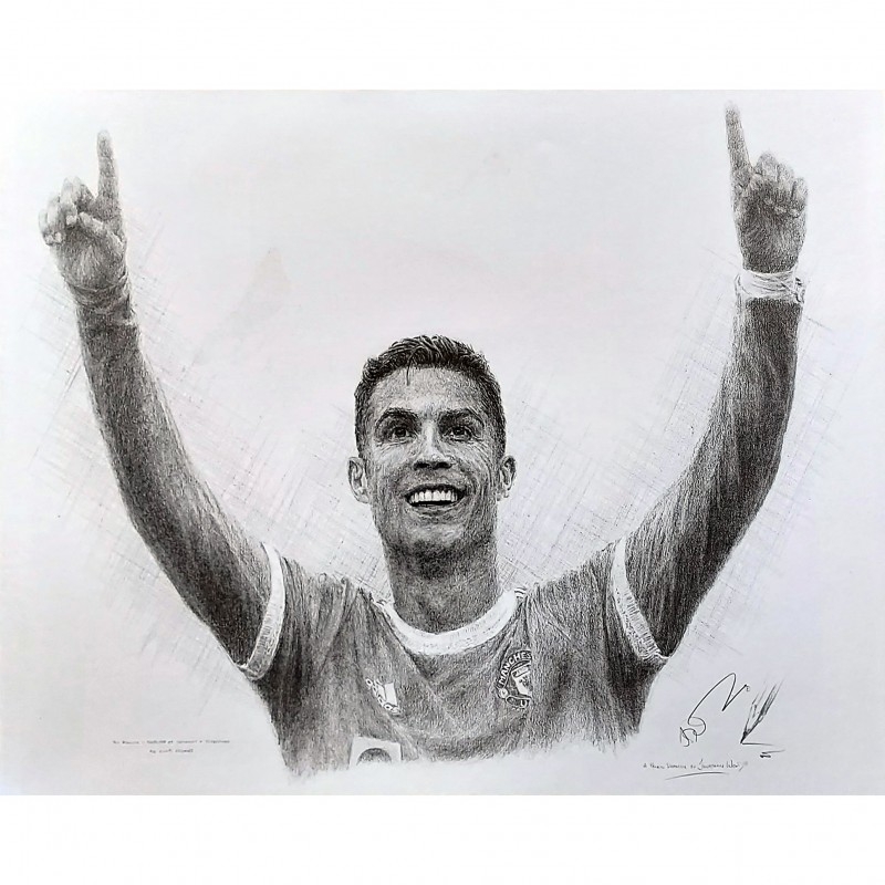 ronaldo drawing