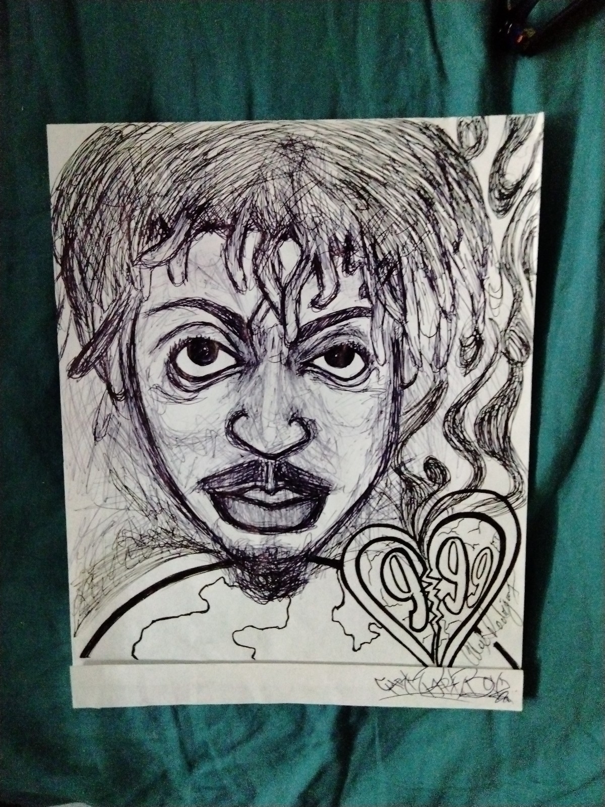 Juice Wrld Drawing