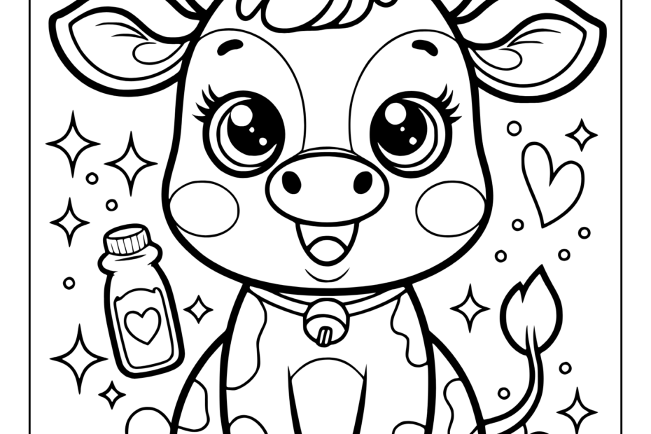 Kawaii Coloring Pages 35 Free Printable PDF