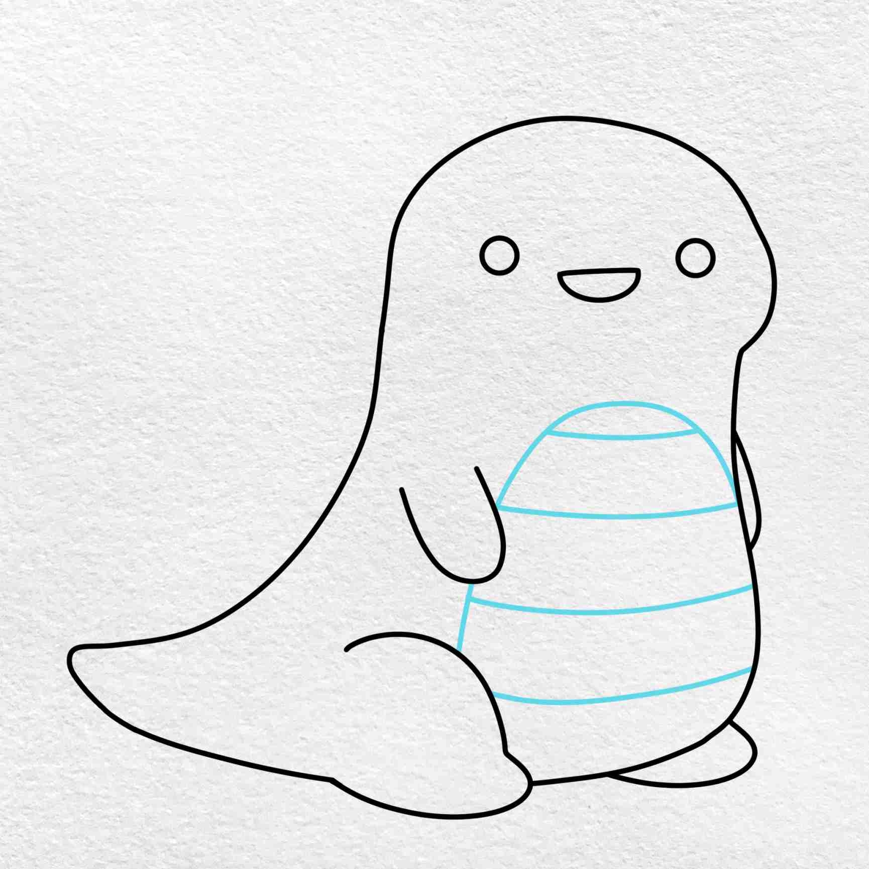 Kawaii Cute Dinosaur Drawing HelloArtsy
