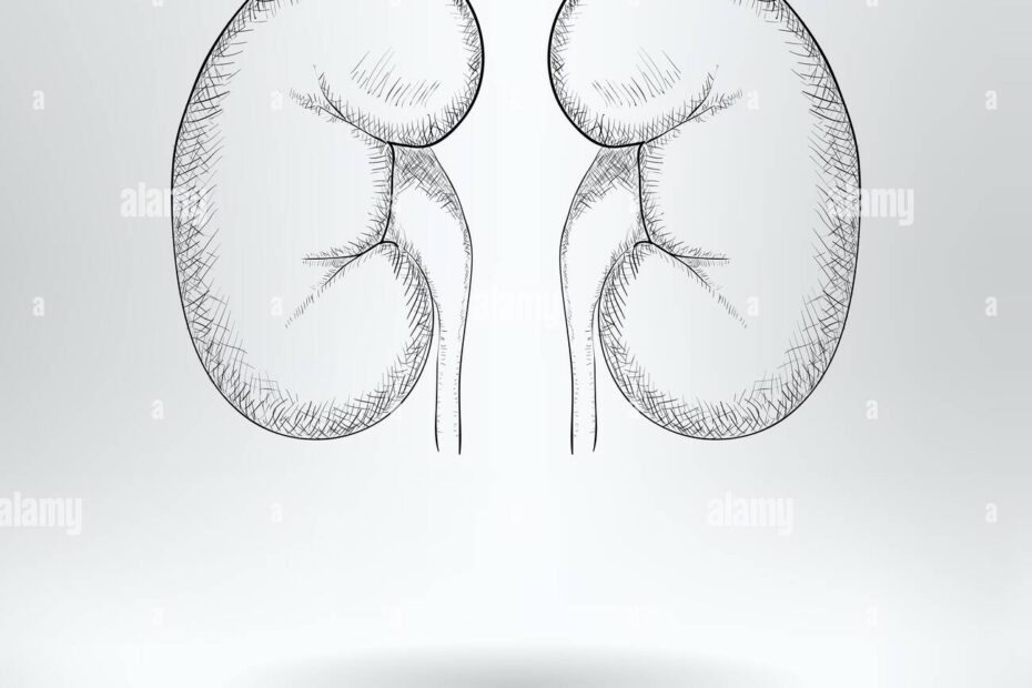 Kidneys Drawing Hi res Stock Photography And Images Alamy