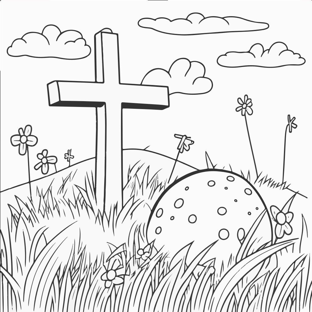 Kids Jesus Coloring Page Child Easter Coloring Page Toddler Religious Coloring Page Catholic Kids Coloring Page Etsy Australia