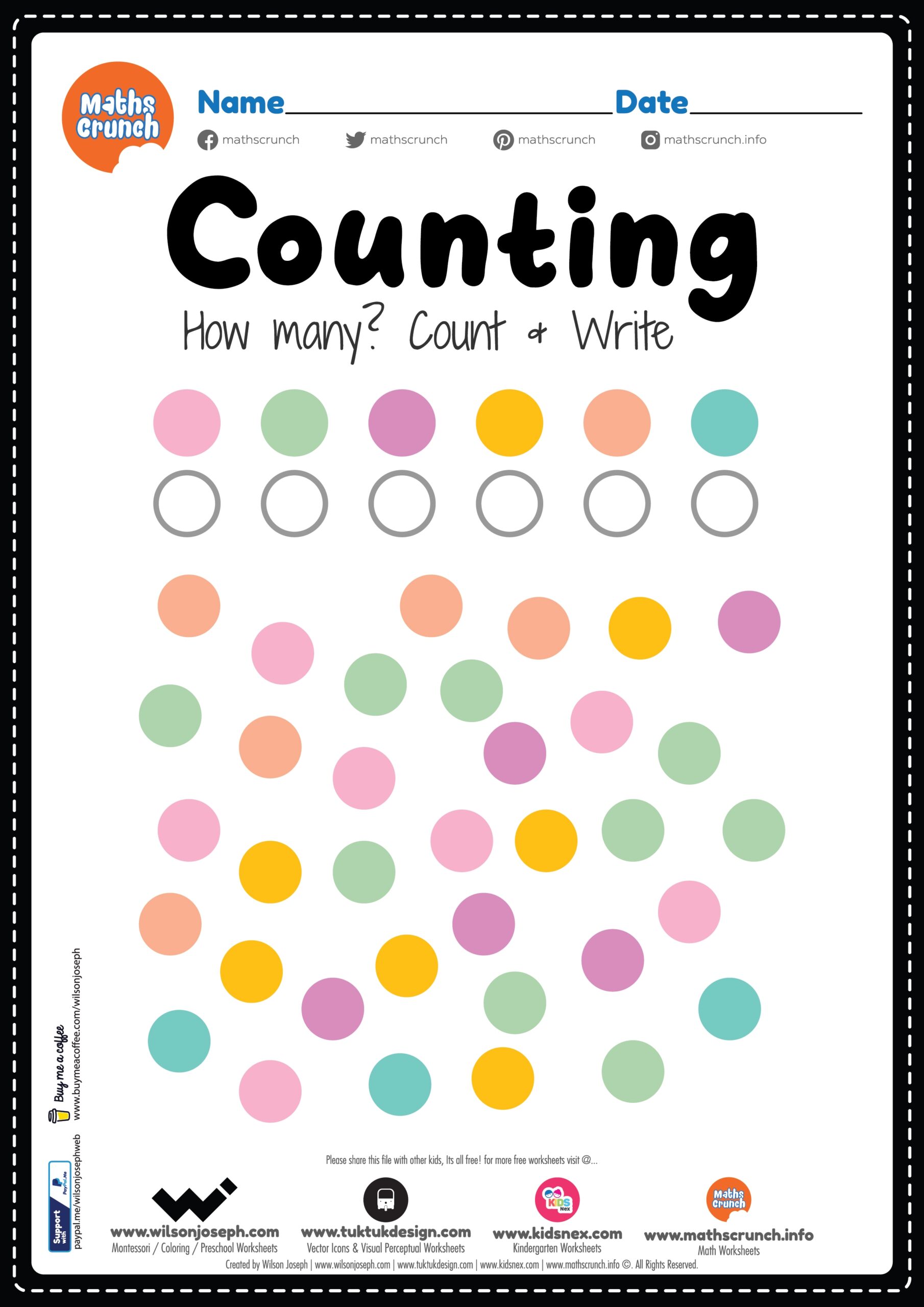 kindergarten worksheets math