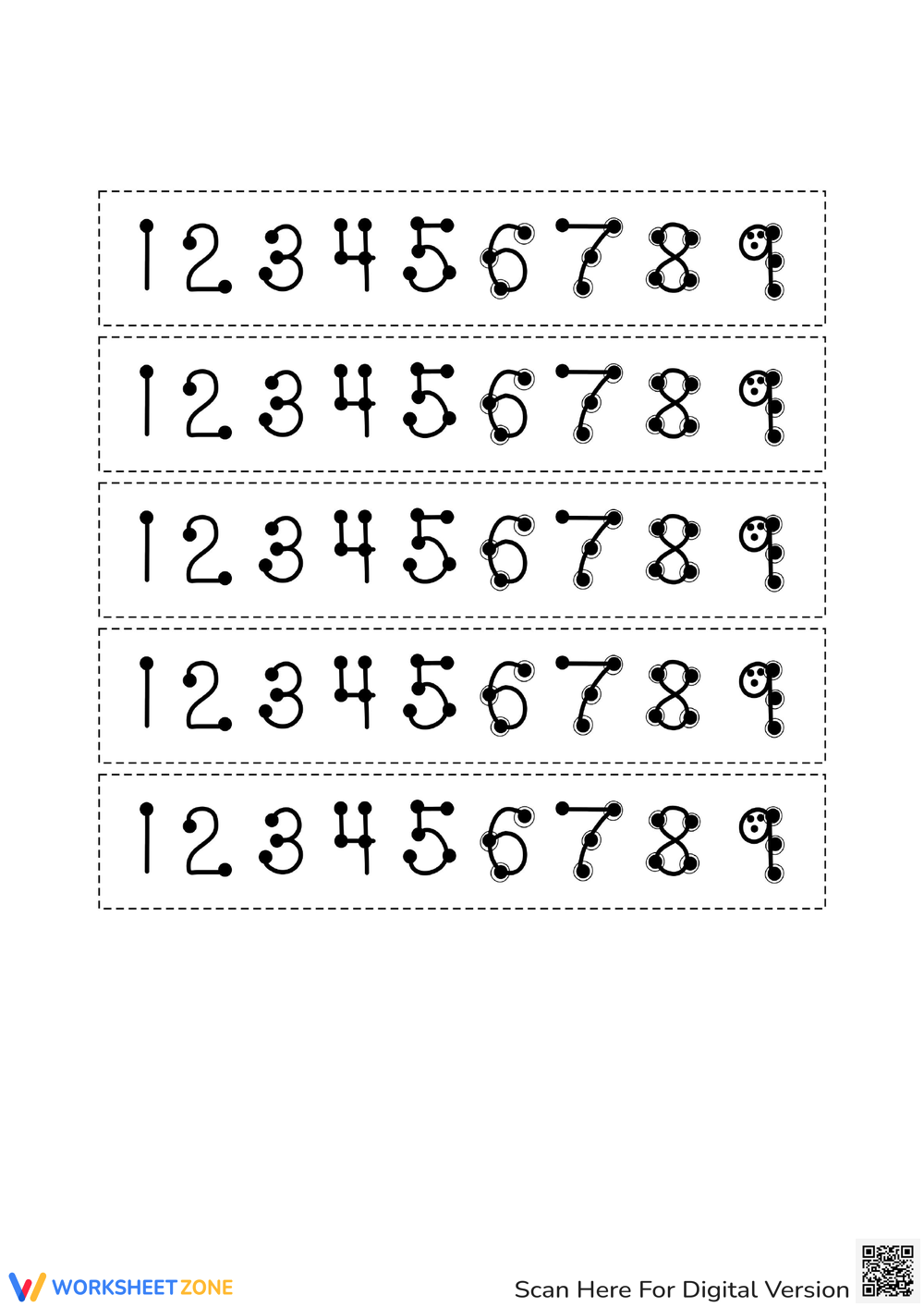 Kindergarten Touch Math Worksheets 2025
