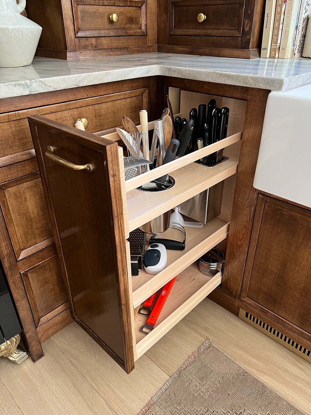 Kitchen Organization Drawers Instead Of Cabinets BREPURPOSED