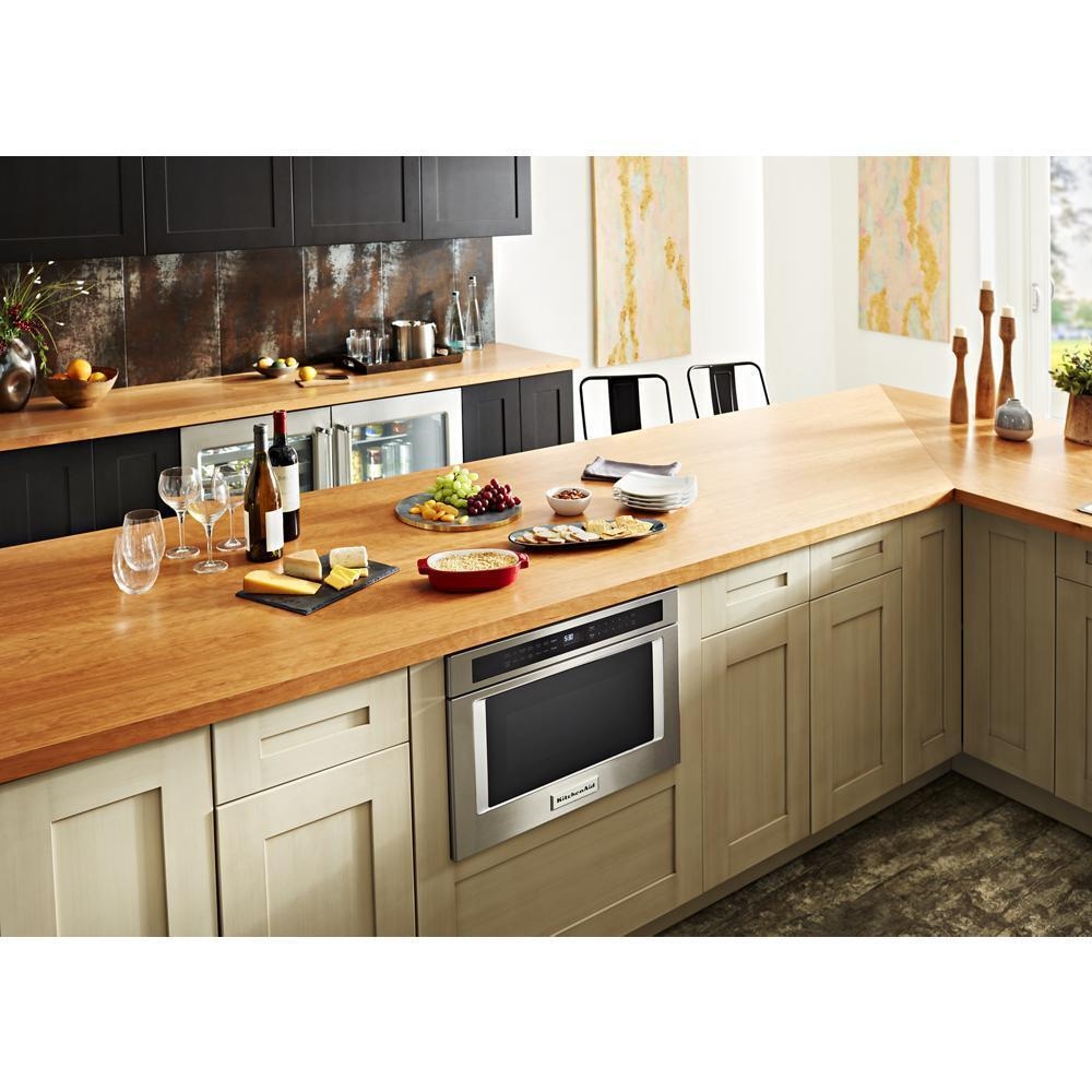 microwave drawer cabinet