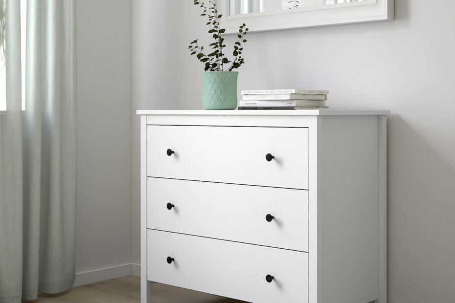 KOPPANG Chest Of 3 Drawers White IKEA