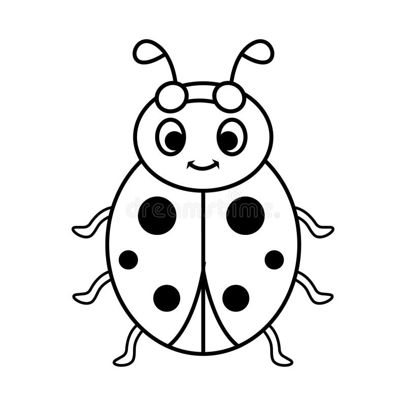 Ladybug Drawing Stock Illustrations 14 865 Ladybug Drawing Stock 