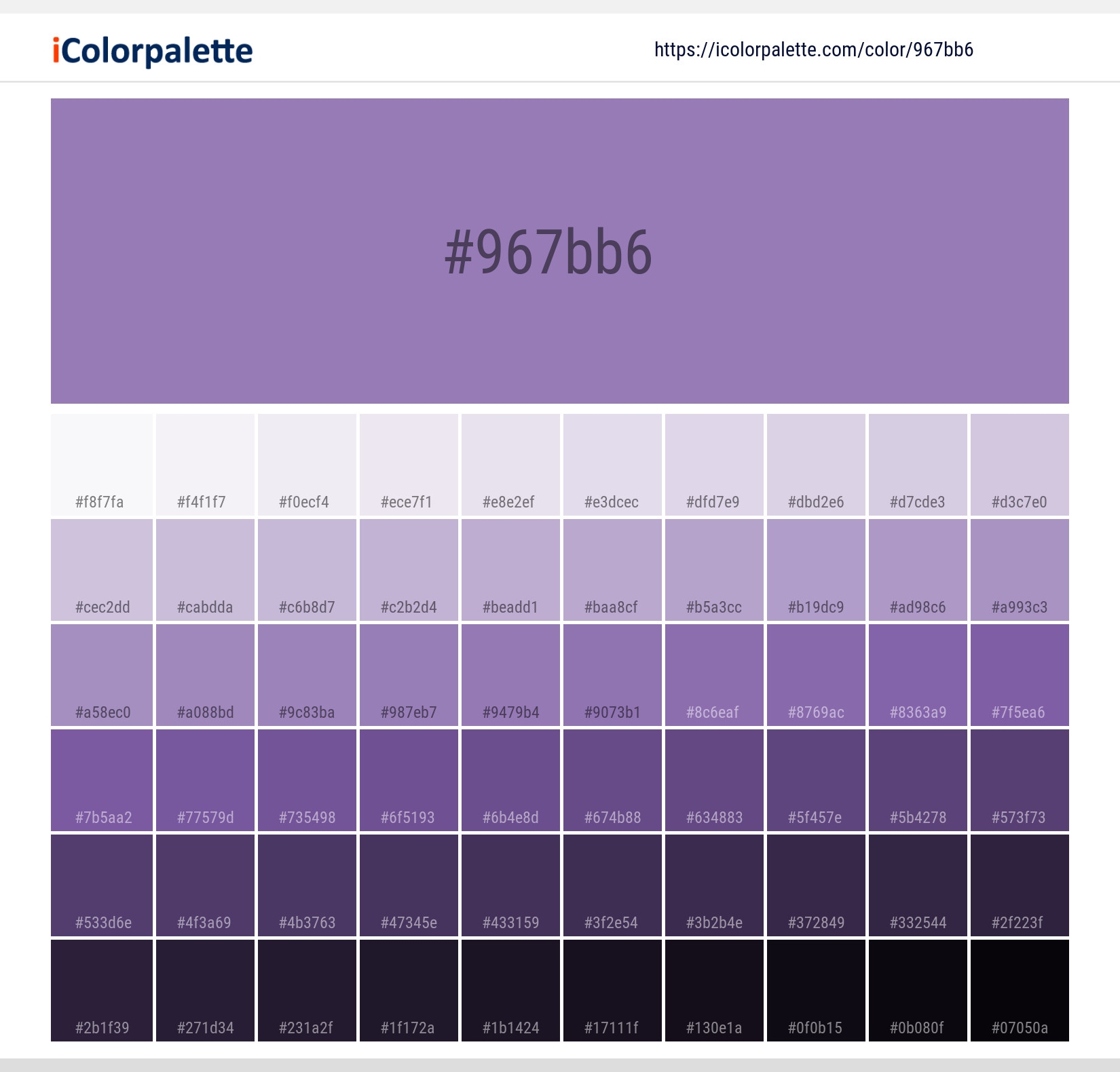 Lavender Purple Information Hsl Rgb Pantone