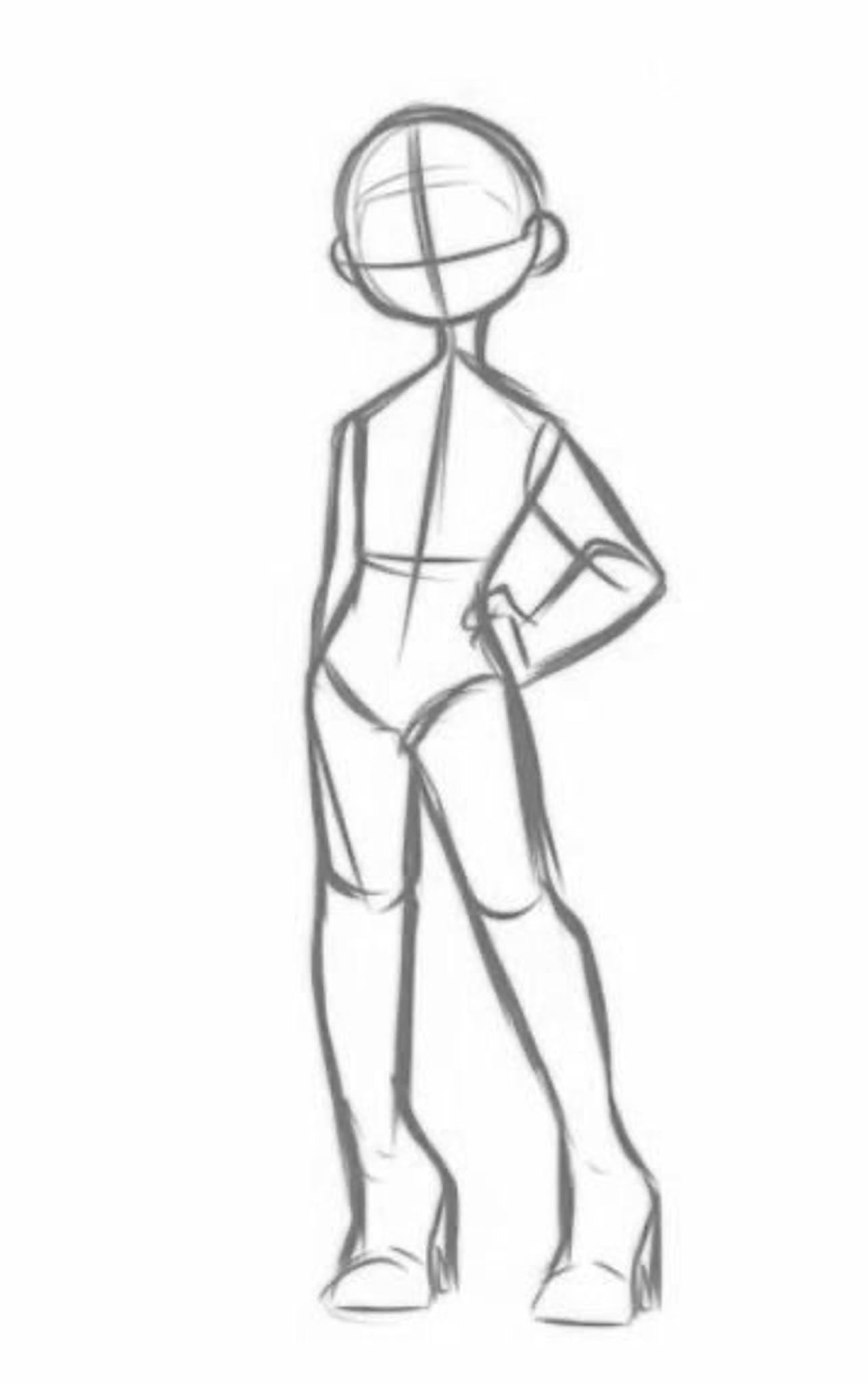 Learn To Draw A Body W DIY Star G0stie DIY