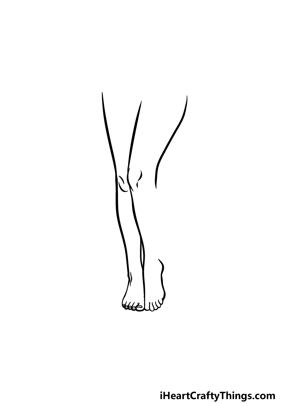 Legs Drawing How To Draw Legs Step By Step