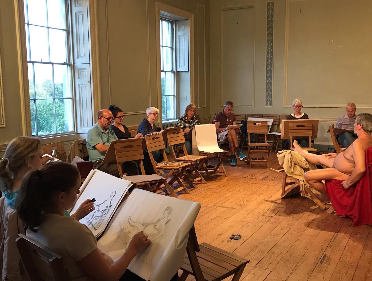 Life Drawing Beckenham Place Mansion