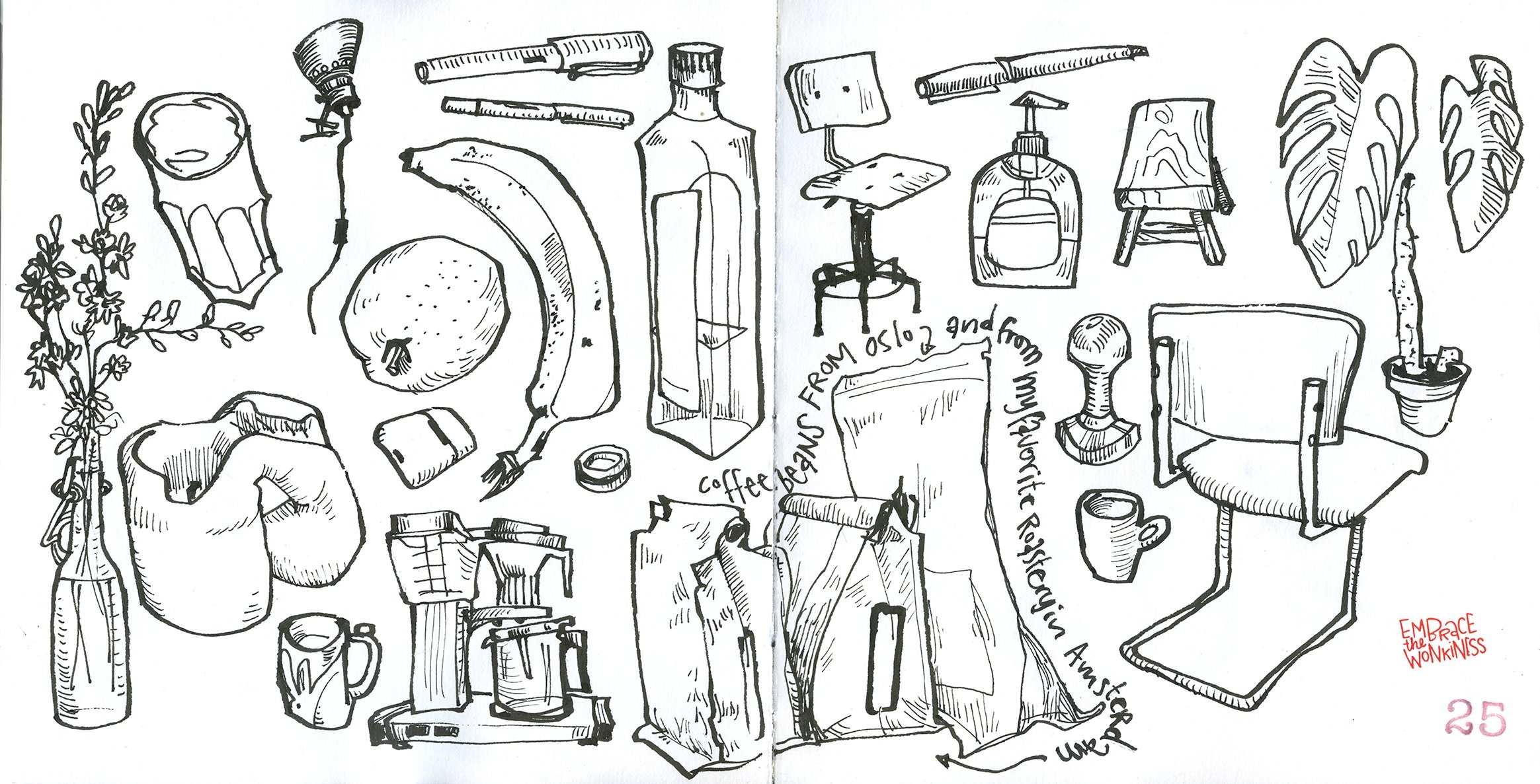 Life Is Better When You Draw it Finding Meaning In Everyday Objects Koosje Koene