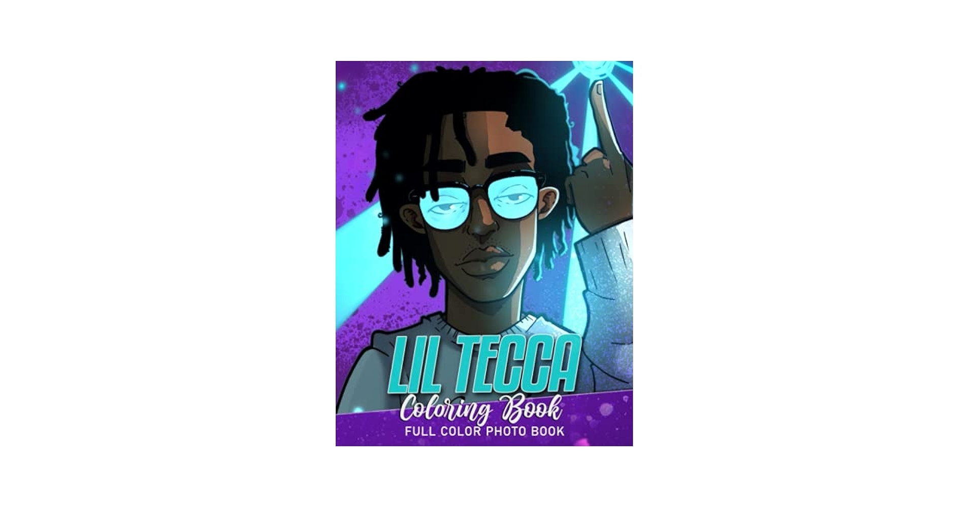 Lil Tecca Coloring Book Rapper Singer Inspirational Artist Coloring Book 20 Amazing Coloring Pages In Both Color And Black Line Art Fun Creative Arts Activity Relaxation Stress Relief Gift Paredesin Somerne 
