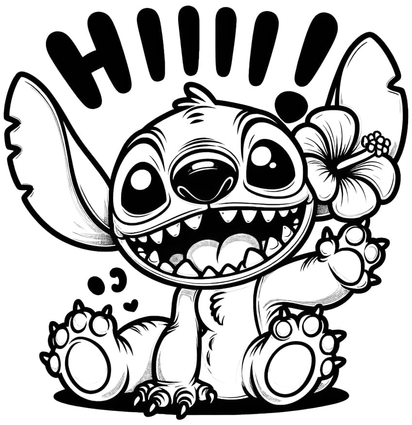 Lilo And Stitch Coloring Pages 43 Brand New Coloring Sheets