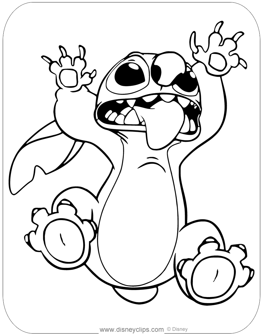 printable color pages stitch