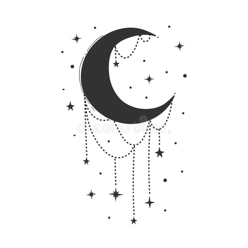 Line Drawing Crescent Moon Stock Illustrations 12 004 Line Drawing Crescent Moon Stock Illustrations Vectors U0026 Clipart Dreamstime