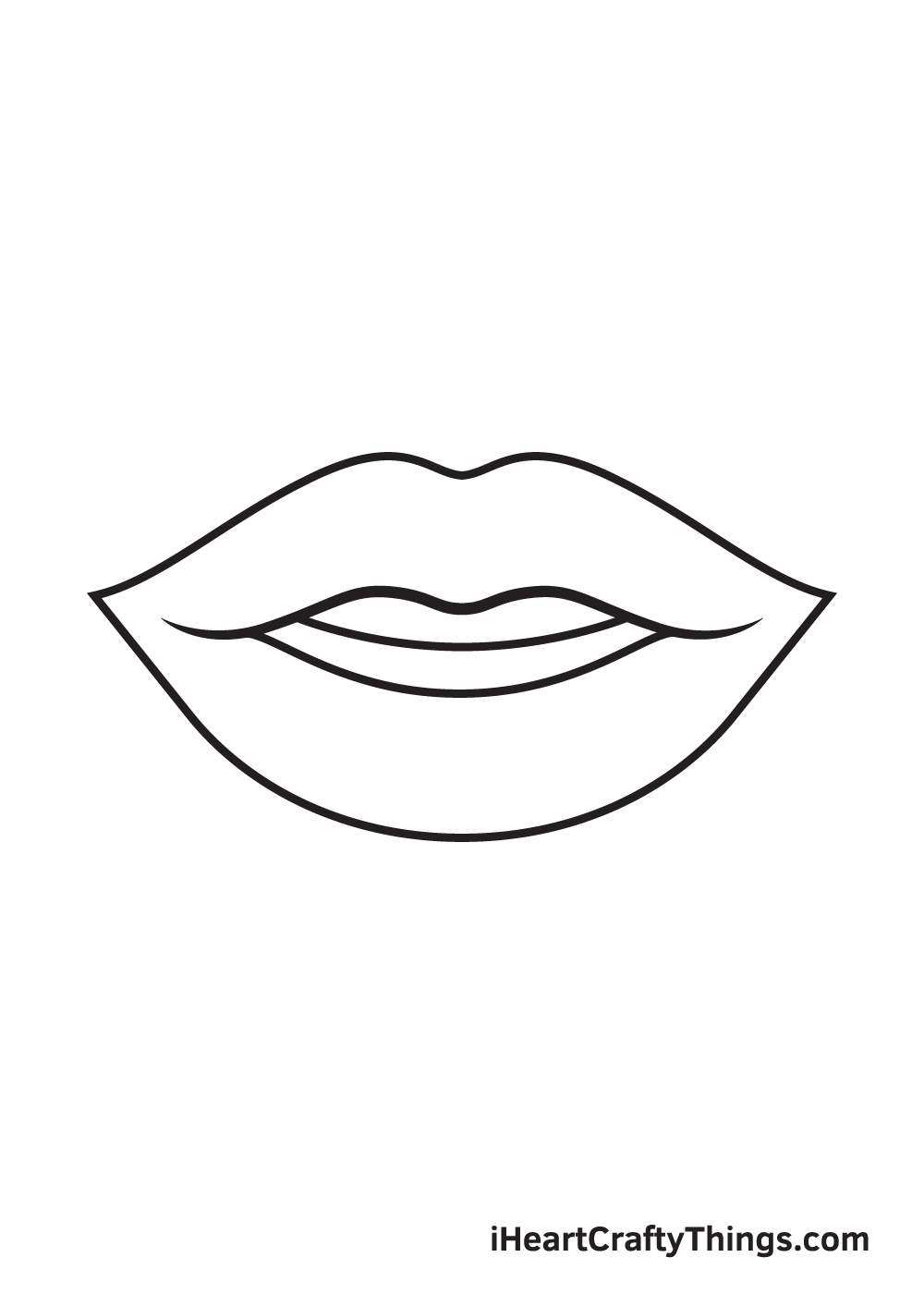 Lips Drawing How To Draw Lips Step By Step