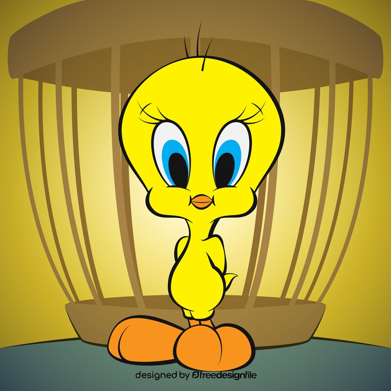 Looney Tunes Tweety Bird Vector Free Download