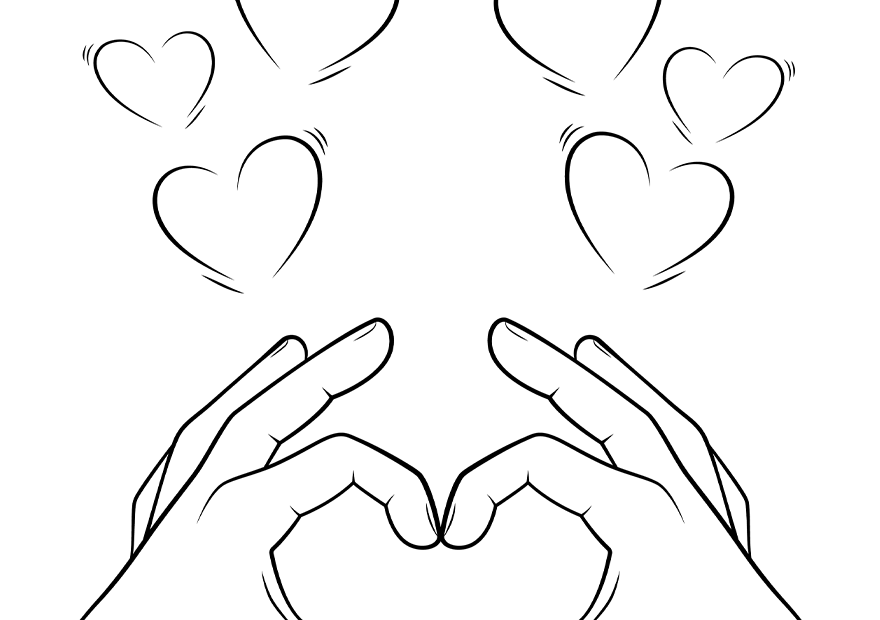 Love Drawing In EPS Illustrator JPG PNG PSD SVG PDF