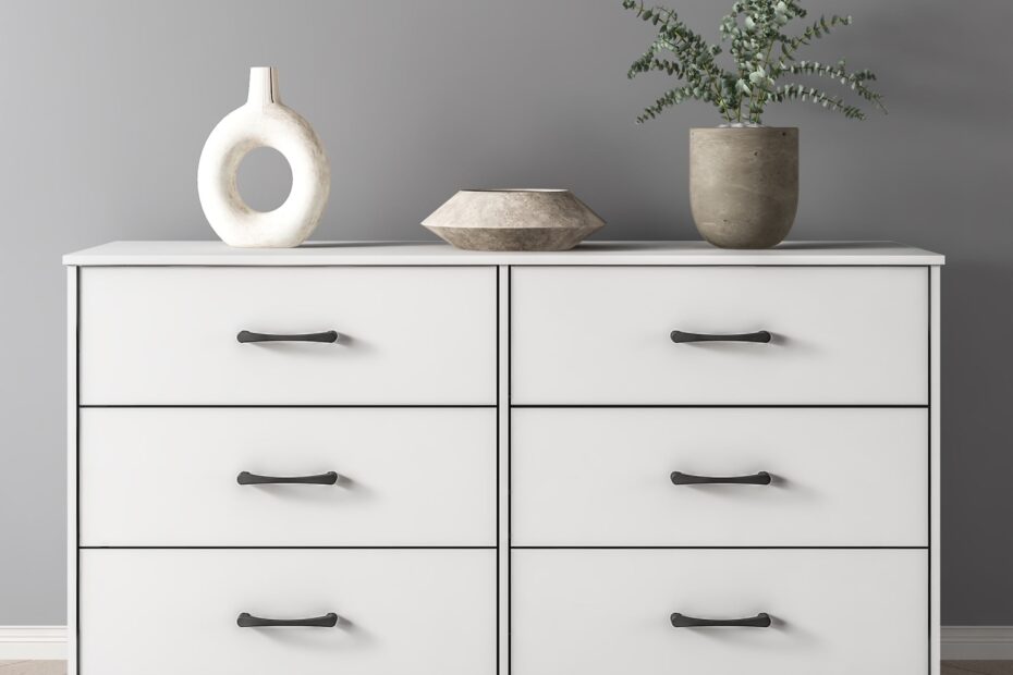 Mainstays Ardent 6 Drawer Dresser White