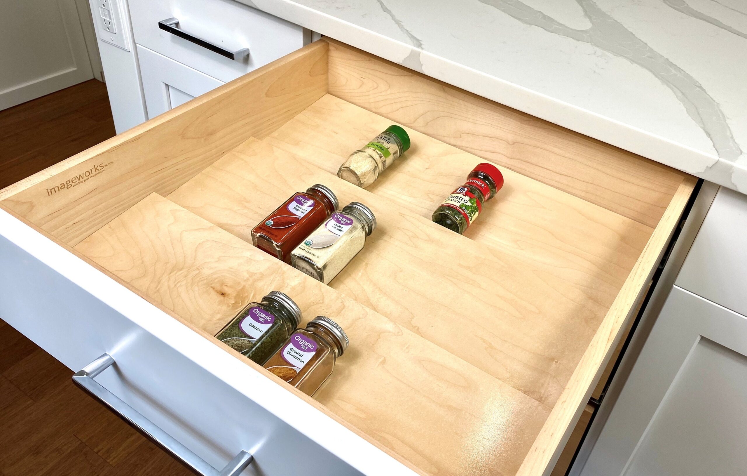 spice rack for drawer