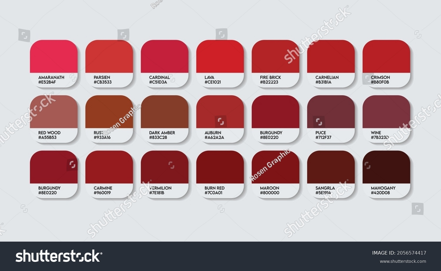 maroon color number