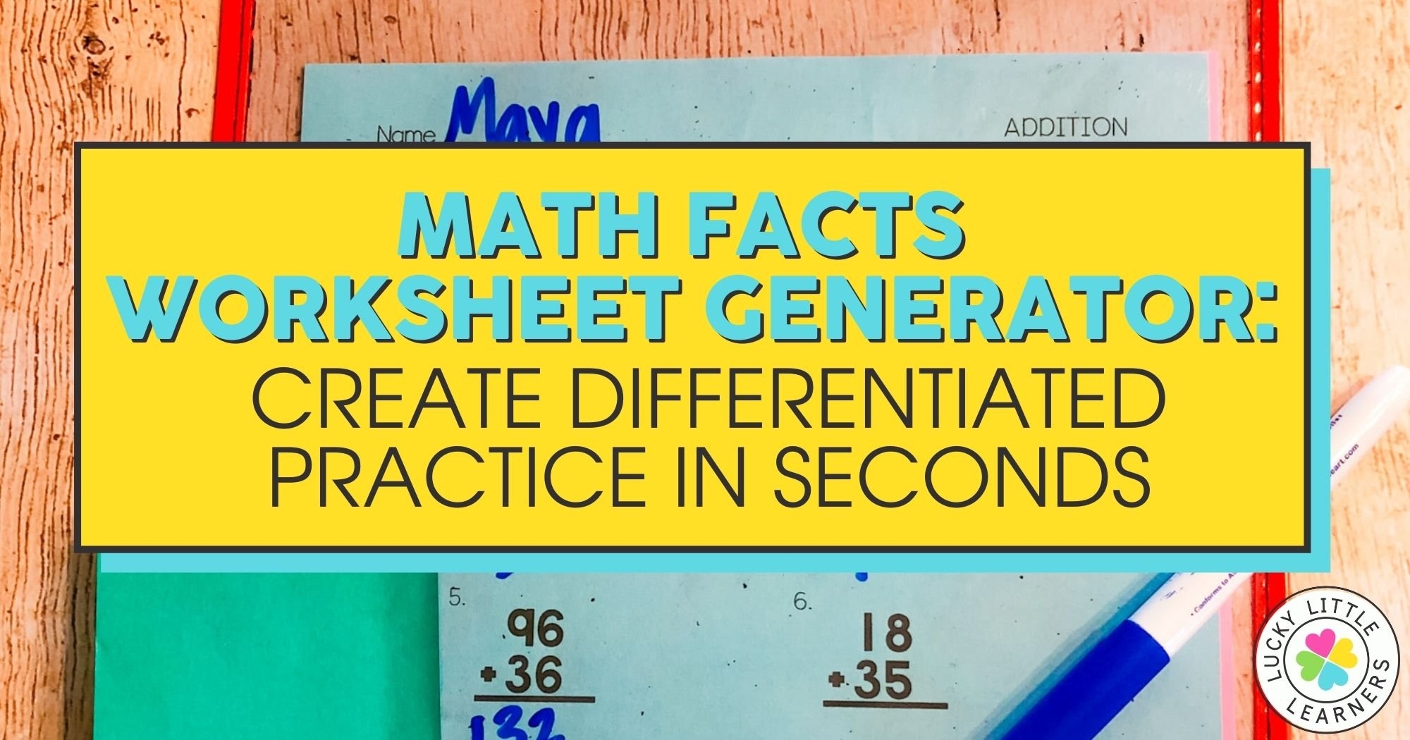 math worksheet maker