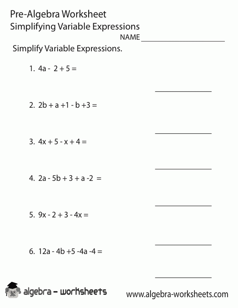 8th grade math equations worksheets