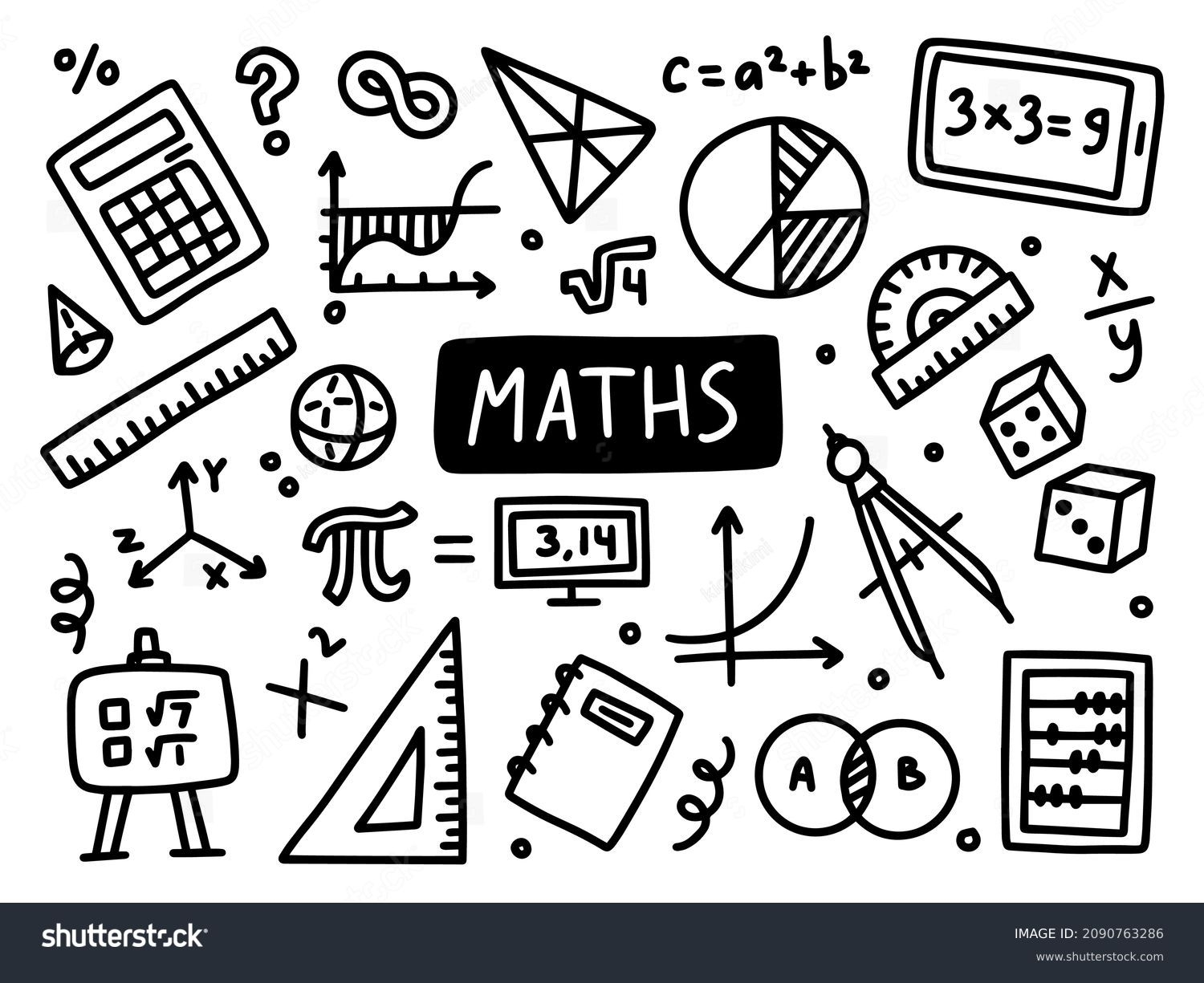 Math Outline Over 48 726 Royalty Free Licensable Stock Illustrations U0026 Drawings Shutterstock