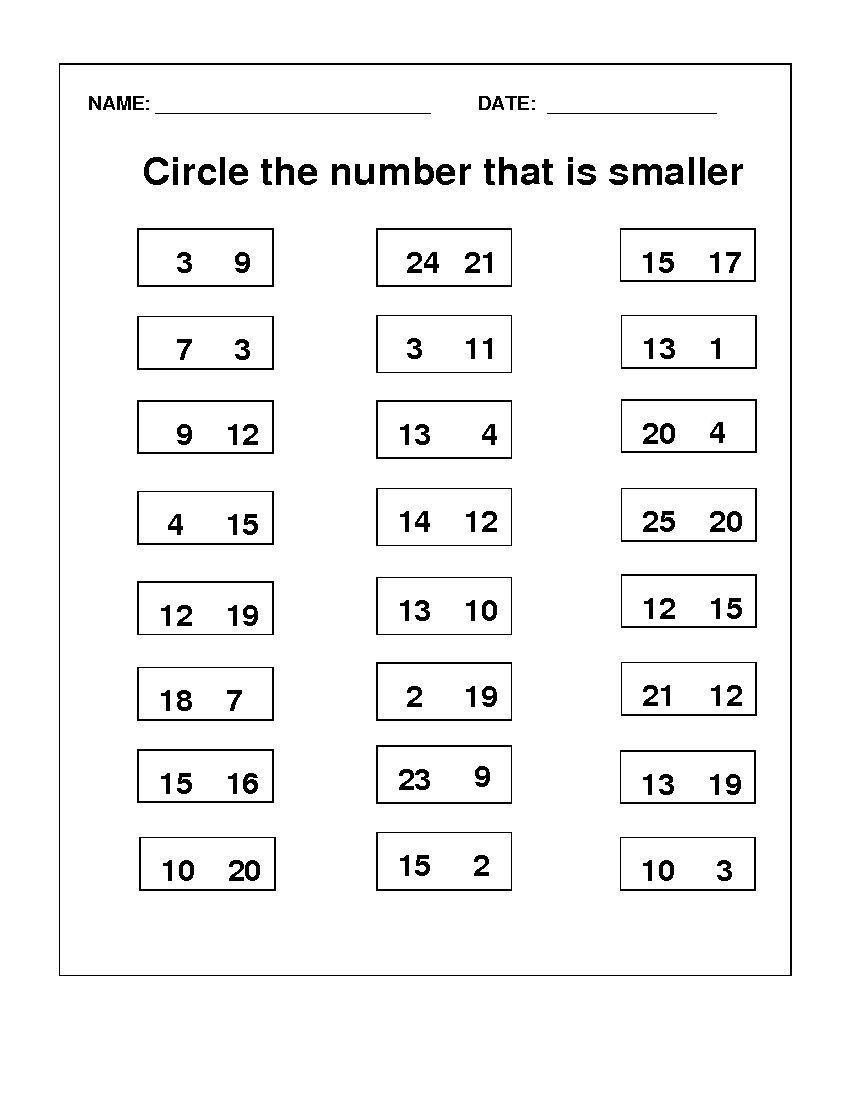 maths for 5 year olds worksheets