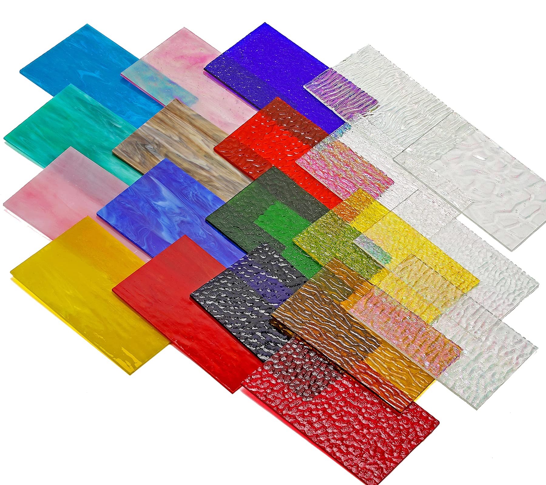 Maxgrain 20 Sheets Of Stained Glass Sheets Buy Online At Best Price In UAE Amazon ae