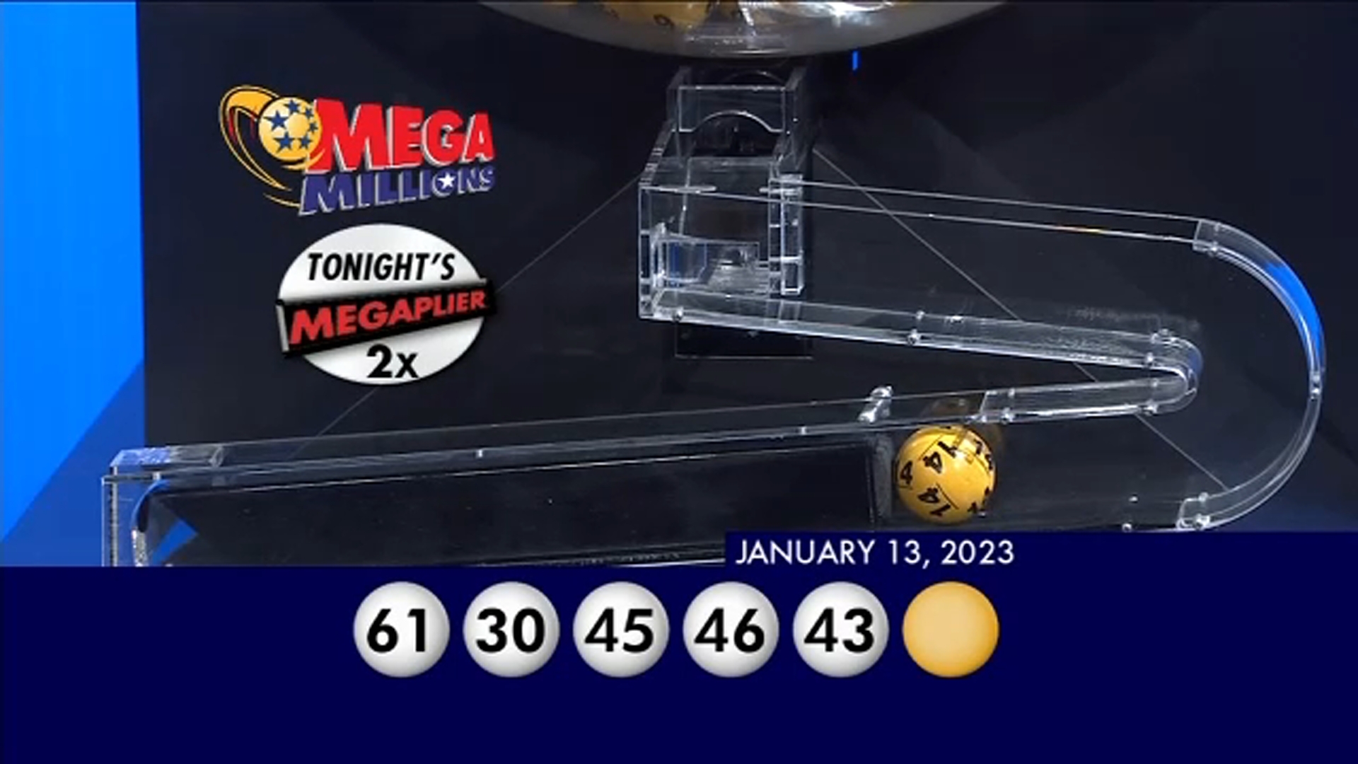 Mega Millions Numbers 1 Winning Ticket For The 1 35B Jackpot 1M Tickets Sold In Manhattan Long Island City ABC7 New York