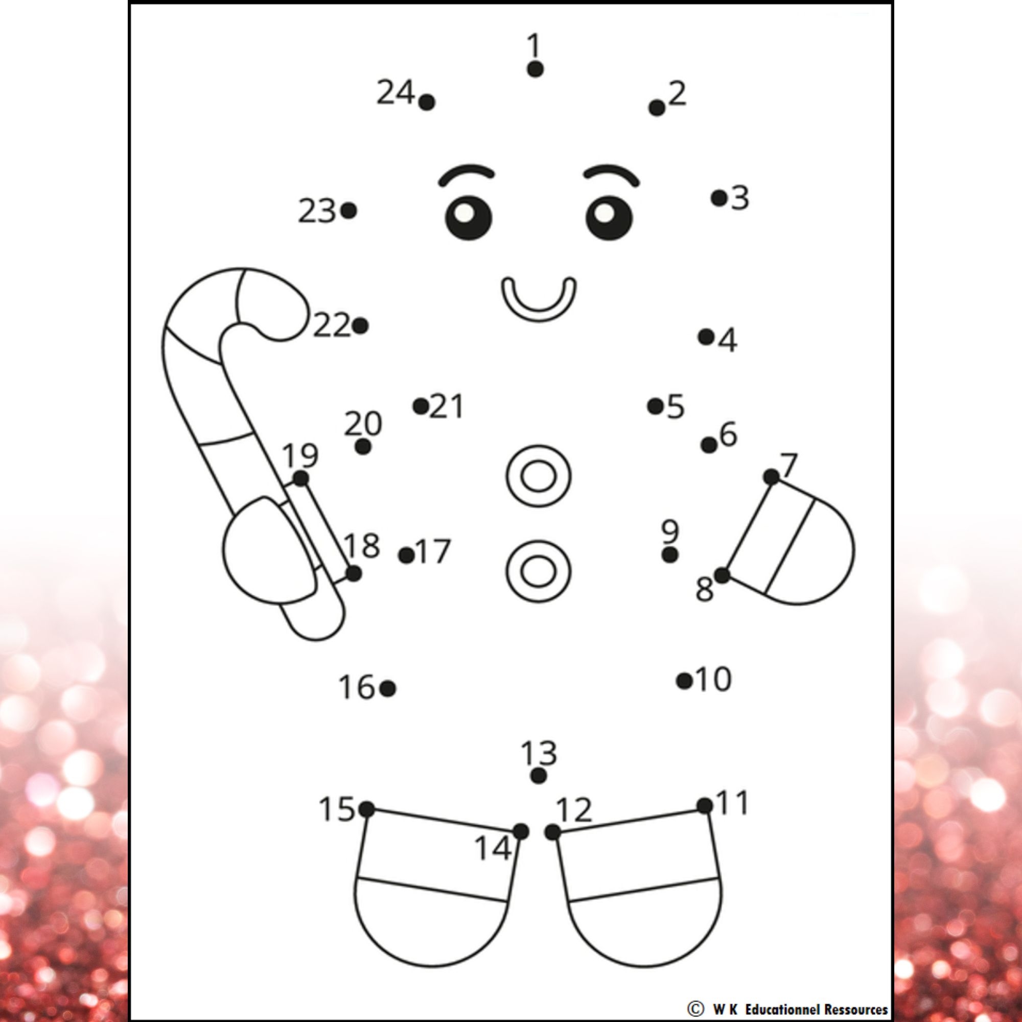 christmas connect the dots