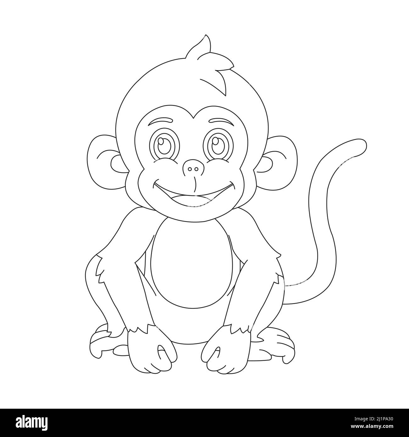 Monkey Drawing Cut Out Stock Images U0026 Pictures Alamy