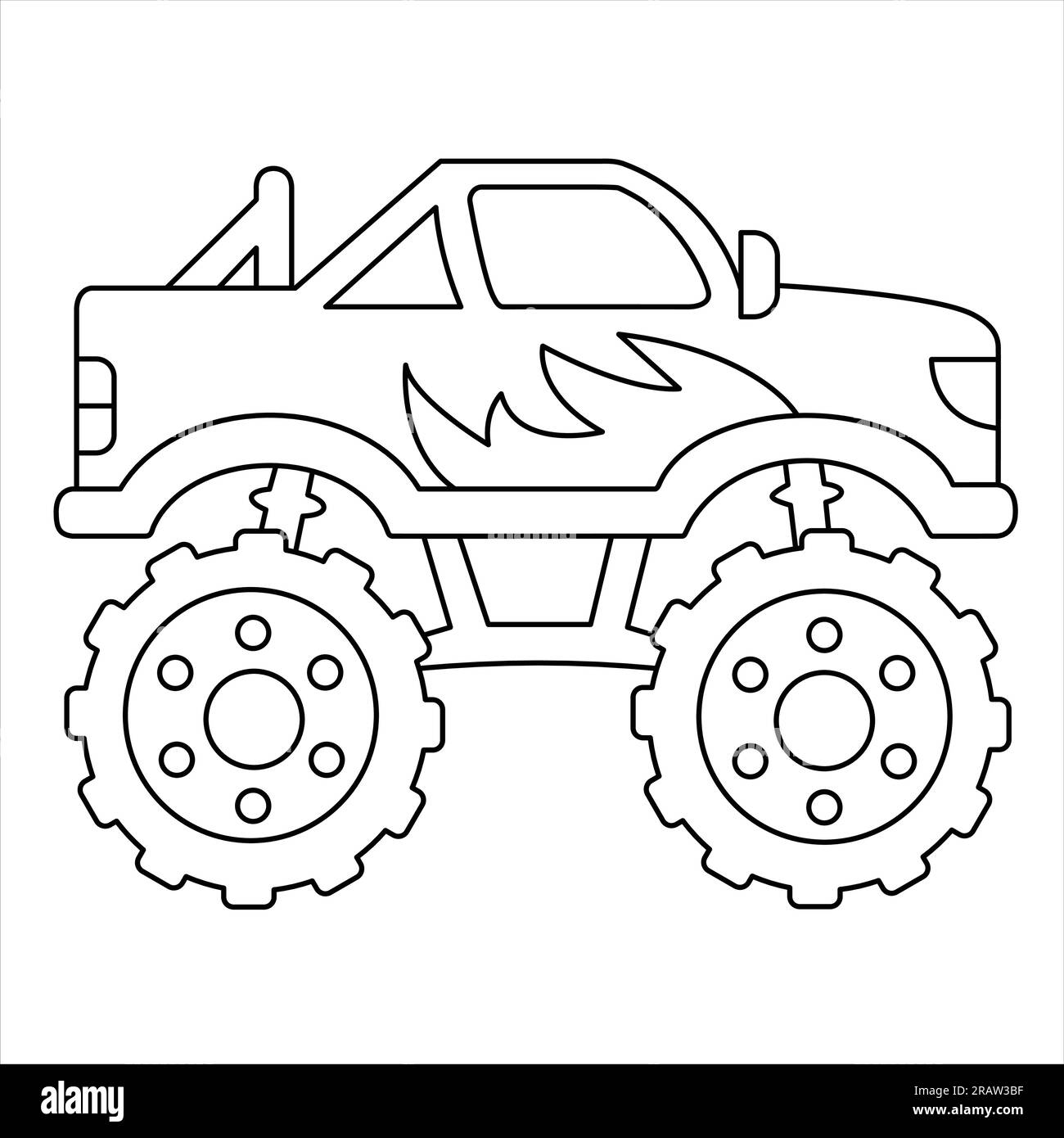 Monster Truck Black And White Stock Photos U0026 Images Alamy