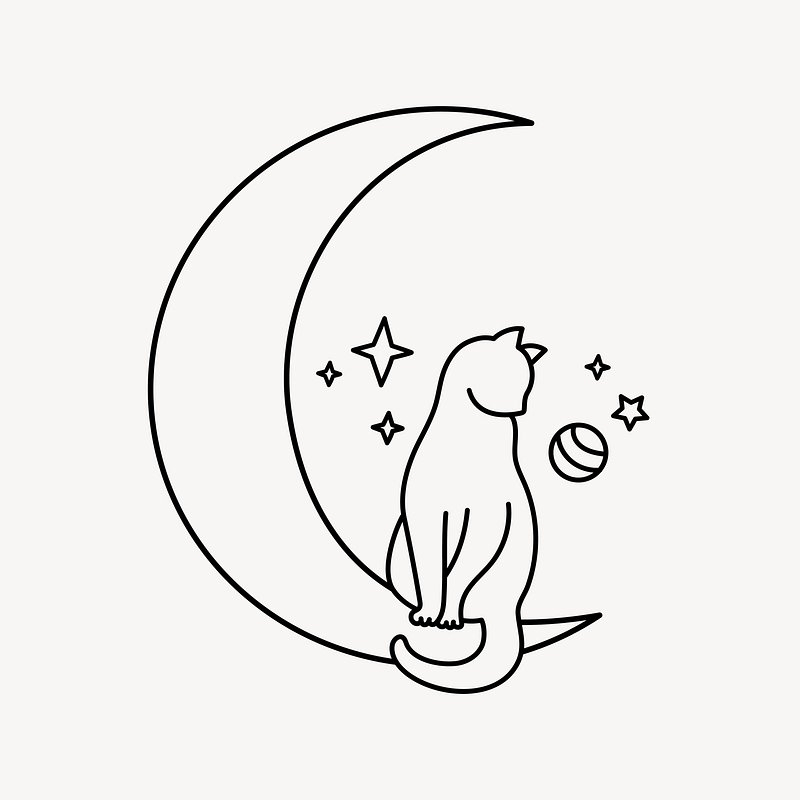 Moon Drawing Images Free Photos PNG Stickers Wallpapers U0026 Backgrounds Rawpixel
