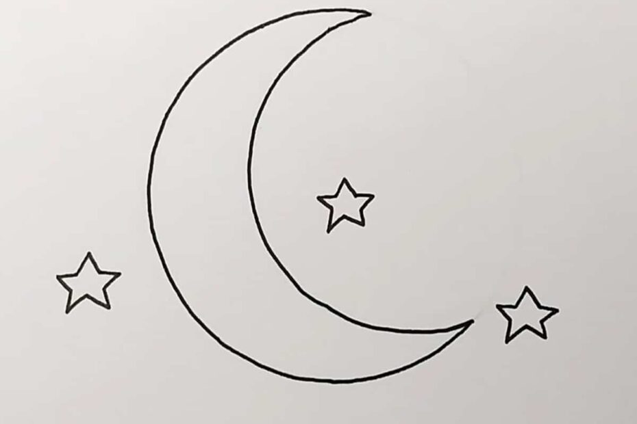 Moon Drawing Skip To My Lou