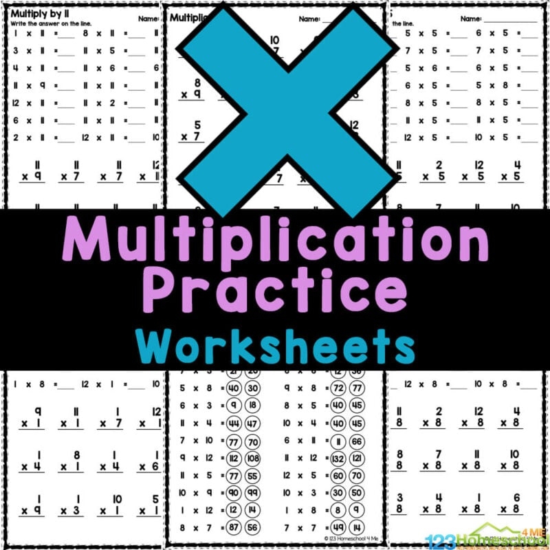 practice for multiplication tables